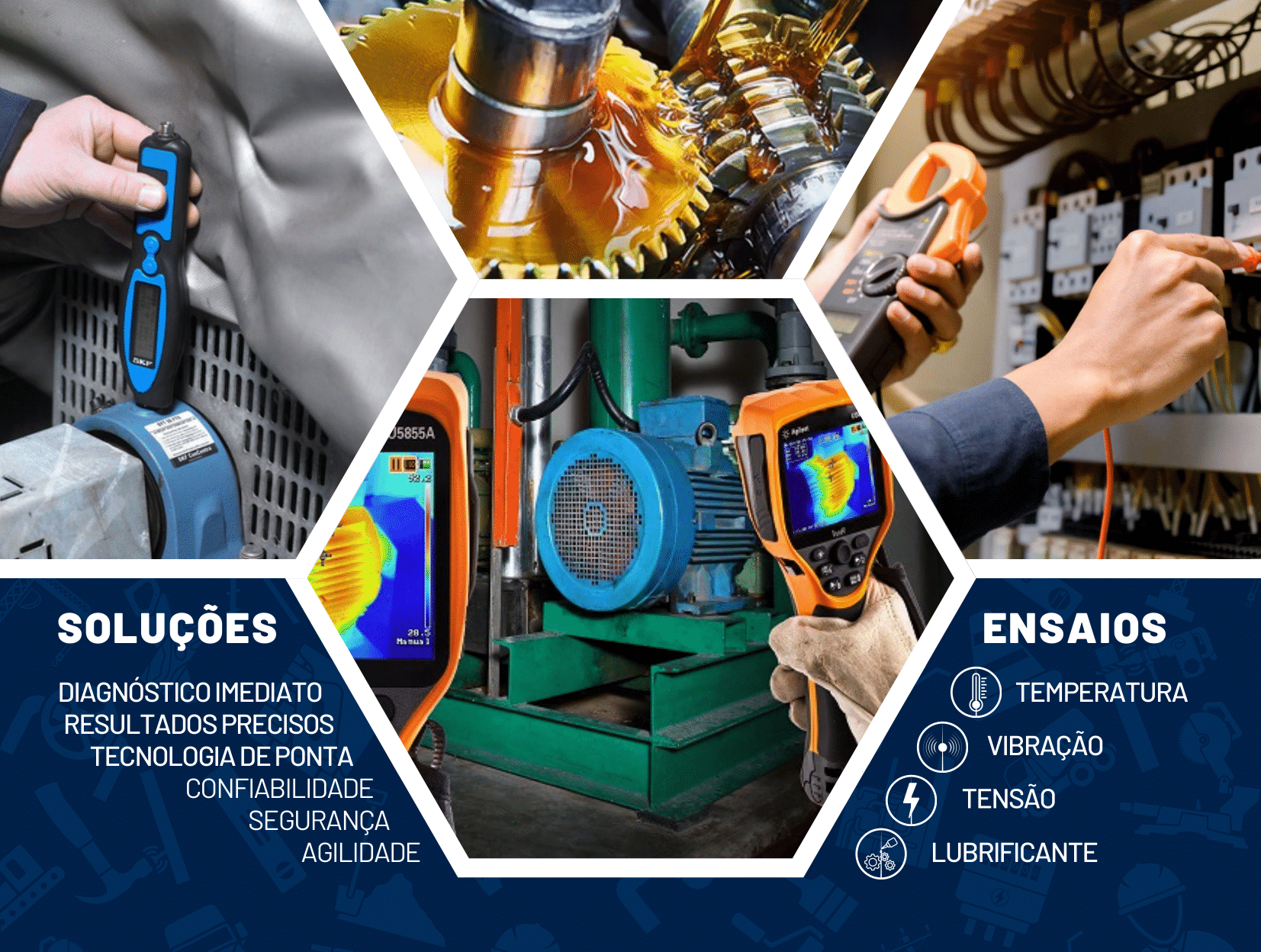 Engenheiro realizando inspeção industrial